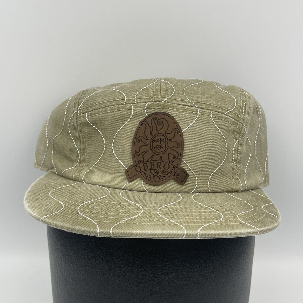 Bell's Brewery Oberon Ale Snapback 5-Panel Camper Hat Baseball Cap NWOT Rare